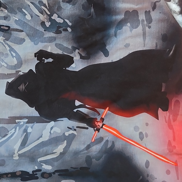 Star Wars Kylo Ren Jean Jacket KUT From the Cloth Upcycled - Picture 6 of 13